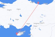Flyrejser fra Pafos, Cypern til Ordu, Tyrkiet