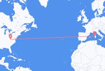Flyrejser fra Hamilton, Canada til Alghero, Italien