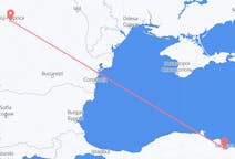 出发地 罗马尼亚从 克卢日纳波卡目的地 土耳其三生的航班