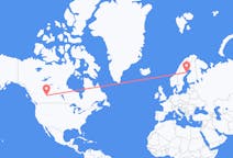 Flights from Edmonton to Skellefteå