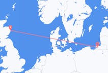Vluchten van Kaliningrad naar Aberdeen