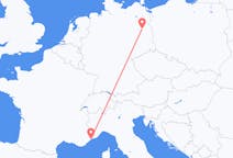 Flyrejser fra Berlin, Tyskland til Nice, Frankrig