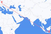 Flights from Denpasar to Nuremberg