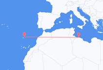Flüge von Tripolis, Libyen nach Villa Baleira, Portugal