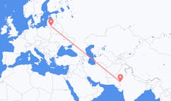 Flights from Jaisalmer, India to Kaunas, Lithuania