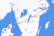 Flyreiser fra Aalborg, Danmark til Stockholm, Sverige