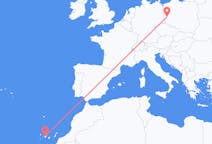 Flights from Zielona Góra, Poland to Tenerife, Spain