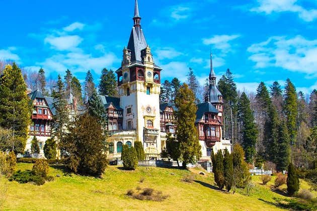 Peles Castle, Dracula's Castle and Medieval Town of Brasov in one day