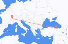 Flights from Ordu to Geneva