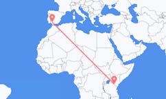Flyreiser fra Amboseli National Park, Kenya til Sevilla, Spania