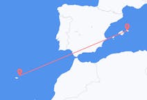 Flyg från Menorca till Vila Baleira