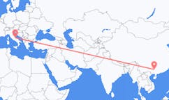Flyg från Liuzhou, Kina till Pescara, Italien
