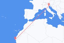 Flyrejser fra Nouadhibou til Venedig