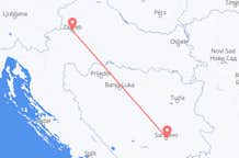 Flights from Zagreb to Sarajevo