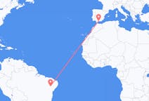 Flights from Petrolina, Brazil to Málaga, Spain