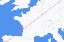 Flyg från Berlin, Maryland till Porto
