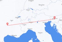 Flyrejser fra Le Puy-en-Velay til Ljubljana
