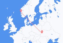 Flyg från Lviv, Ukraina till Bergen, Norge