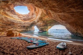 Stand-Up-Paddleboard-Tour in den Benagil-Höhlen