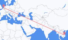 Flyrejser fra Pleiku, Vietnam til Rotterdam, Holland