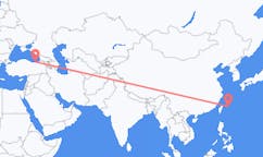 出发地 日本宮古島市目的地 土耳其特拉布宗的航班