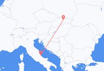 Flyrejser fra Poprad, Slovakiet til Pescara, Italien