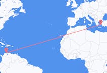 Flights from Riohacha, Colombia to Icaria, Greece