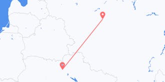 Flights from Russia to Ukraine