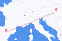 Flyrejser fra Zaragoza til Budapest