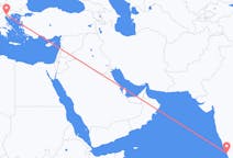 Flyrejser fra Calicut, Indien til Thessaloniki, Grækenland