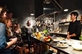 Interactive Spanish Cooking Experience in Barcelona