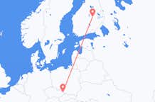 Flights from Kuopio to Ostrava