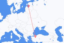 Flights from Riga to Kütahya