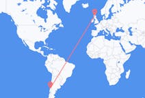 出发地 智利出发地 特木科前往苏格兰的印威內斯的航班