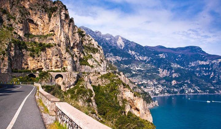 From Naples: Pompeii & Amalfi Coast Tour with ticket and lunch