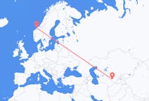Flyreiser fra Bukhara, til Kristiansund