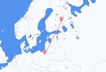 Flights from Joensuu, Finland to Szymany, Szczytno County, Poland