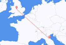 Flights from Forli, Italy to Birmingham, the United Kingdom