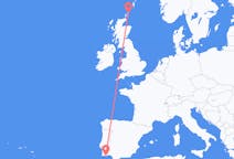 Fly fra Sanday, Orkney til Faro