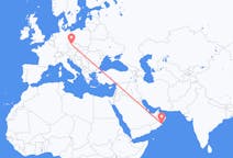 Vols de Duqm, Oman pour Prague, Tchéquie