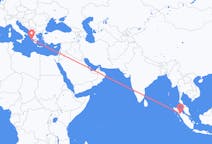 Flyrejser fra Siborong-Borong, Indonesien til Kefallinia, Grækenland