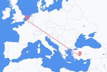 Flights from Isparta, Turkey to Ostend, Belgium