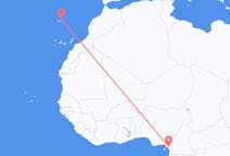 Flights from Douala to Porto Santo
