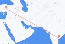 出发地 印度维杰亚瓦达目的地 土耳其開塞利的航班
