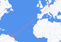 Flights from Paramaribo to Leipzig
