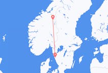 Flights from Røros, Norway to Gothenburg, Sweden