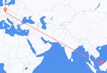 Flyrejser fra Sibu, Malaysia til Nürnberg, Tyskland