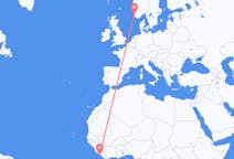 Flights from Monrovia to Stavanger