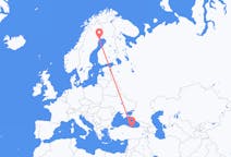 Flights from Giresun, Turkey to Lule?, Sweden
