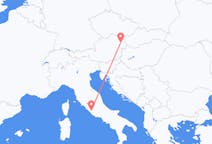 Loty z Wiedeń, Austria do Rzymu, Włochy